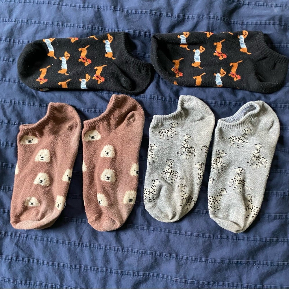 Girl’s Assorted Animal Socks Set
